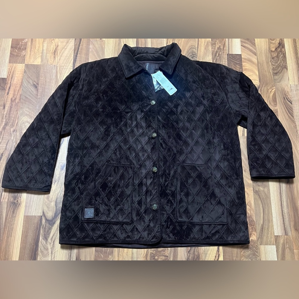 NWT Lauren Ralph Lauren Chestnut Quilted Jacket Size 3X
